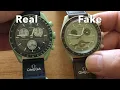 Fake vs Real MoonSwatch Omega X Swatch Quick way to tell