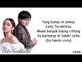 Lagu Cinta Terakhirku - Arsy Widianto ft Syifa Hadju | Lirik Lagu Indonesia