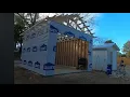 Building a 12x16 Shed start to finish Time lapse Cost 2 800 00