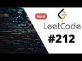 Java Leetcode 212 Word Search II Backtracking