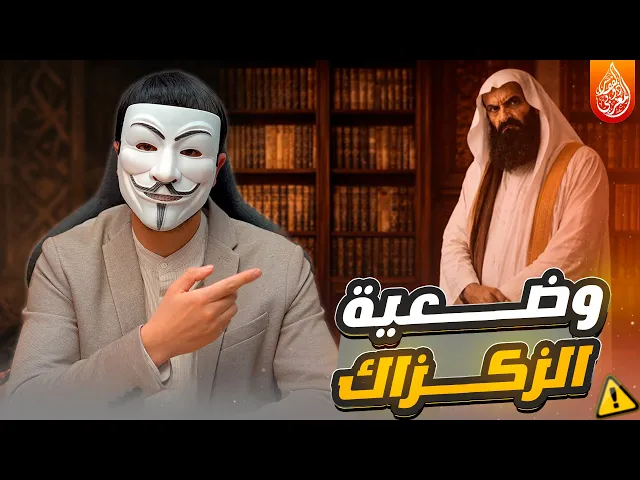 شيخ سني حين انحصر في رزية الخميس فعل وضعية الزكزاك والطيران