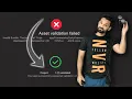 Asset Validation Failed - Unity