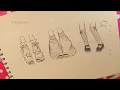 𐙚 How to Draw Harajuku Fashion Legs ✩ Step by Step 🌸 Sketch