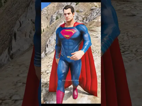 GTA V The BLOODY LIONS OF HELL ATE Superman | #shorts #gta5