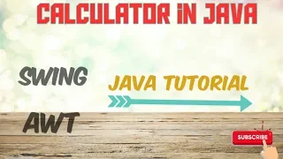 Simple calculator program in java make calculator software using swing in java by Stay Focused