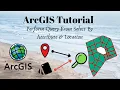 How to Perform Query from Select by Attributes location in ArcGIS