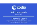 Codio explores how best to teach computer science programming with Shahneila Saeed