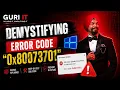 Deep dive into error code 0x80073701 - Error
