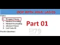 Lab 05 in Java Wrapper Classes with Simple Example Part 01