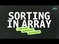 Sorting Algorithms Full Course Bubble Selection Insertion Sort More DSA Free s Complete