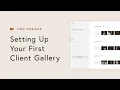Pic-Time Webinar Setting Up Your First Client Gallery