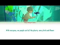 YOASOBI feat. Midories - The Swallow (English Version) Lyrics Video