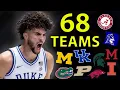 All 68 March Madness Teams Explained in 16 Minutes