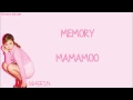 Lagu MAMAMOO(마마무) - Memory(그리고 그리고 그려봐) Color Coded Lyrics [Han/ROM/Eng]