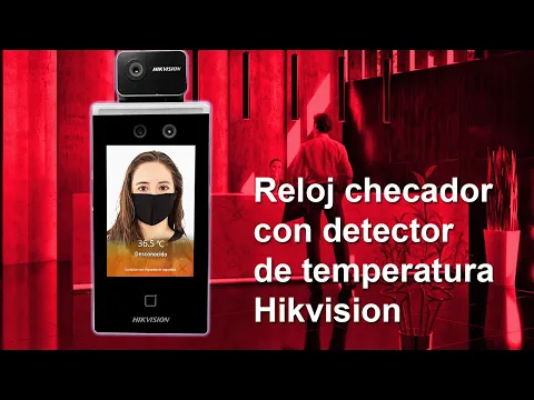 Download MP3 Reloj checador facial con lectura de temperatura de 7 pulgadas, detector de rostro con cubrebocas