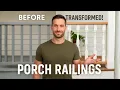 Top 10 Farmhouse Front Porch Railing Ideas