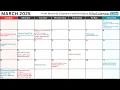 March 2025 Calendar with Holidays and Observances All