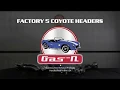 Factory 5 Coyote Headers From GAS-N