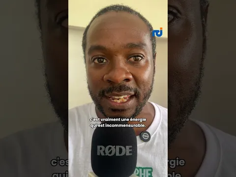 Route du Rhum - Rodolphe Sépho à la rencontre des enfants de l'école de Goyave