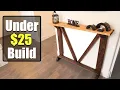 Narrow Console Table to Build and Sell