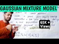 Gaussian mixture model in machine learning Lec-25