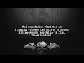 Avenged Sevenfold - Heretic [Lyrics on screen] [Full HD]
