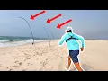 2 Hours of Pompano Fishing on the Beach