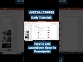 How to add countdown timer powerpoint