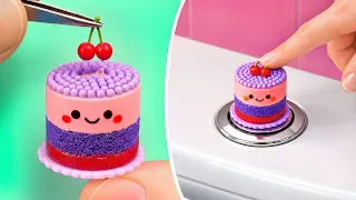 💚🧁 Toffe knutsels maken met polymeerklei en epoxyhars 😍🌈