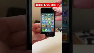 IOS 6 Vs IOS 7 Iphone Ios  IOS 6 Vs IOS 7 Iphone Ios