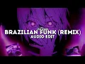brazilian funk (remix) - dj ramat 555 - fúria | edit audio