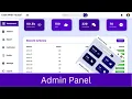 Admin Dashboard HTML CSS Responsive Admin Dashboard using HTML and CSS