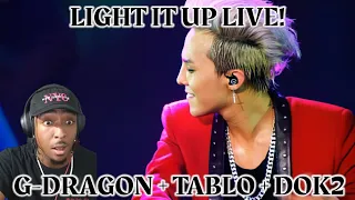 who are we dissing g dragon tablo dok2 light it up live 2013 ooak in seoul reaction 