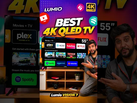 Best 55-Inch 4K QLED TV in 2026? 🔥 Lumio Vision 7 Review #Shorts