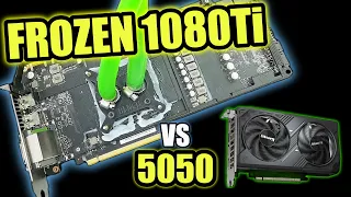 I Froze a GTX 1080 Ti to Beat the RTX 5050