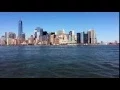 Approaching Lower Manhattan from Staten Island