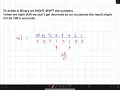 How to Divide in Binary using Right Shift