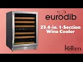 Eurodib 23 4-in 1-Section Wine Cooler USF54D