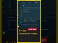 Python For Beginners Python Lists Negative Index Learn Python Python In Telugu Python Course