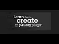 How to Create JQuery Plugin From Scratch