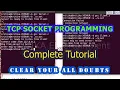 TCP Socket Programming Socket Programming in C TCP Socket Program with Easy Explanation