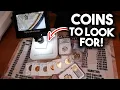 MINT ERROR COINS UNDER COIN MICROSCOPE UP CLOSE