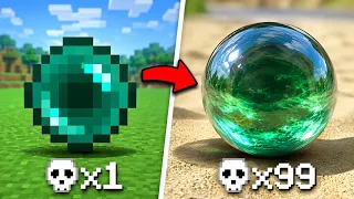 Minecraft, But Death = Realism..!