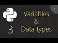 Python - Variables Data types