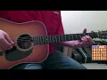 Jason Isbell Cover Me Up Chords Lesson and Tutorial