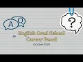 English Grad School Q A Oct 2024