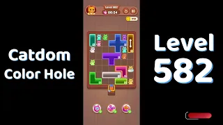 Catdom Color Hole Level 582 Screenshot