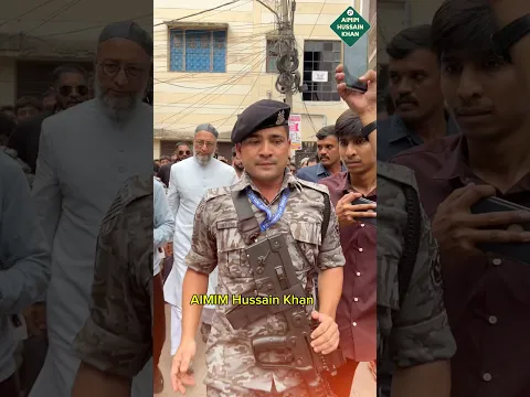Dilan Teer Bija | Asaduddin Owaisi With High Tight Security At Hyderabad