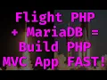 Build a Flight PHP App with C MariaDB in 10 Minutes Beginner Friendly