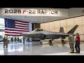 New 2026 F-22 Raptor - America s Upgraded Beast Fighter Jet Is Back